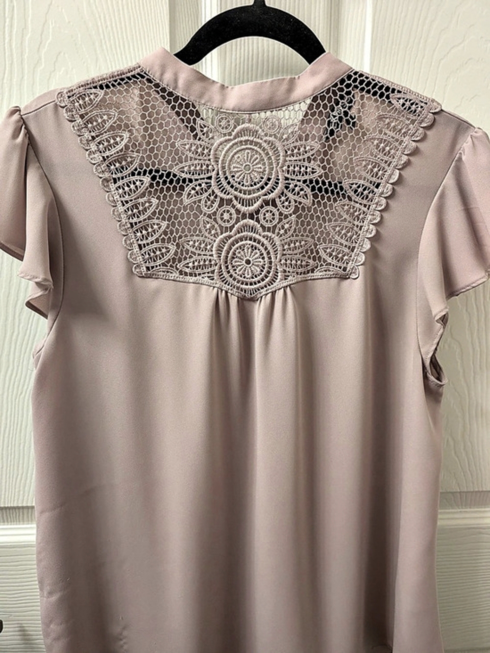 Express Pink Blouse Short Sleeve Size Medium
